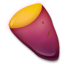 Roasted Sweet Potato Emoji on LG Phones