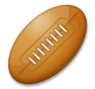 🏉 Rugby Football Emoji on LG Phones