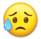 sad-but-relieved-face Emoji lg