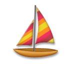 ⛵ Barco à vela Emoji nos LG