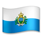 🇸🇲 Флаг Сан-Марино Эмодзи на телефонах LG