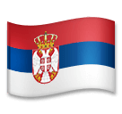 🇷🇸 Bandeira da Sérvia Emoji nos LG