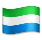 🇸🇱 Flag: Sierra Leone Emoji on LG Phones