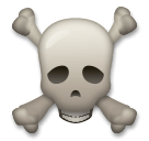 skull-and-crossbones Emoji lg