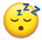 sleeping-face Emoji lg