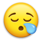 sleepy-face Emoji lg