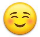 Lächelndes Gesicht Emoji LG