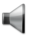 🔈 Speaker Low Volume Emoji on LG Phones
