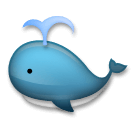 Spouting Whale Emoji on LG Phones