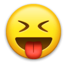 😝 Squinting Face With Tongue Emoji — Meaning, Copy & Paste