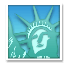 🗽 Статуя Свободы Эмодзи на телефонах LG