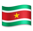 🇸🇷 Flag: Suriname Emoji on LG Phones