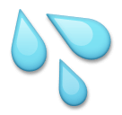 sweat-droplets Emoji lg
