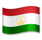 🇹🇯 Bandiera del Tagikistan Emoji su LG