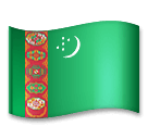 🇹🇲 Flag: Turkmenistan Emoji on LG Phones