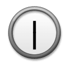 Zwölf Uhr dreißig Emoji LG