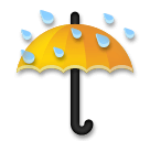umbrella-with-rain-drops Emoji lg
