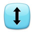 ↕️ Up-Down Arrow Emoji on LG Phones