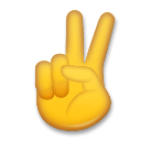 victory-hand Emoji lg
