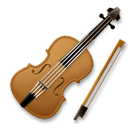 🎻 Violino Emoji nos LG