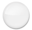 Círculo branco Emoji LG
