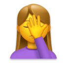 woman-facepalming Emoji lg