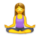 🧘‍♀️ Woman In Lotus Position Emoji on LG Phones