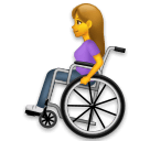 woman-in-manual-wheelchair Emoji lg