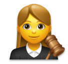 woman-judge Emoji lg