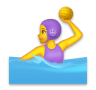 🤽‍♀️ Frau, die Wasserball spielt Emoji auf LG