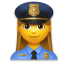 woman-police-officer Emoji lg