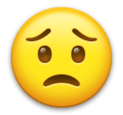 worried-face Emoji lg