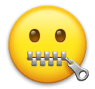 zipper-mouth-face Emoji lg