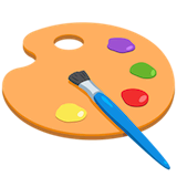 artist-palette Emoji messenger