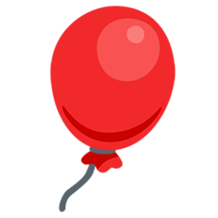 🎈 Balloon Emoji in Messenger