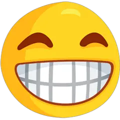 Faccina con occhi sorridenti Emoji Messenger