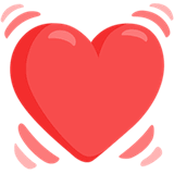 beating-heart Emoji messenger