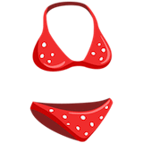 bikini Emoji messenger