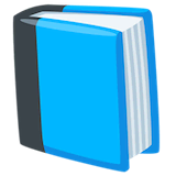 blue-book Emoji messenger