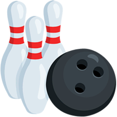 🎳 Palla da bowling e birilli Emoji su Messenger
