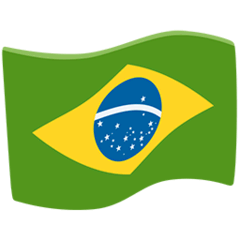 Drapeau du Brésil Émoji Messenger