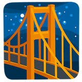 bridge-at-night Emoji messenger