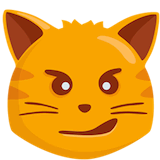 cat-with-wry-smile Emoji messenger