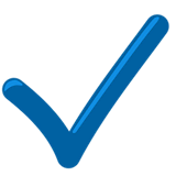 check-mark Emoji messenger