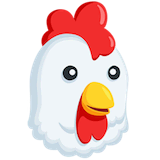 chicken Emoji messenger