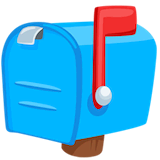 closed-mailbox-with-raised-flag Emoji messenger