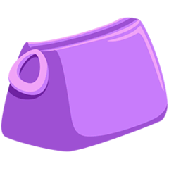 Clutch Bag Emoji in Messenger