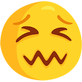 confounded-face Emoji messenger