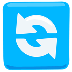 🔄 Counterclockwise Arrows Button Emoji in Messenger