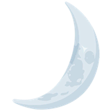 crescent-moon Emoji messenger
